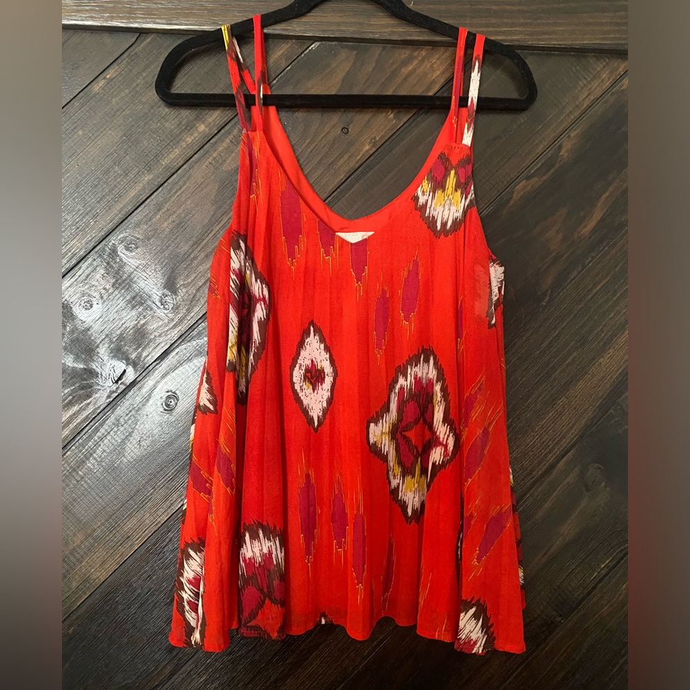 Boutique flowy double lined tank top